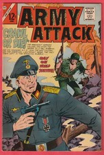 Charlton Comics ARMY ATTACK
