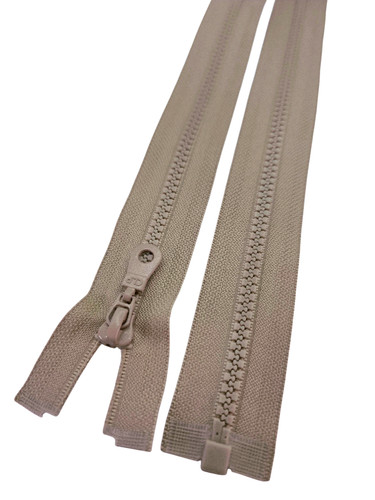 Beige zips chunky - zips,