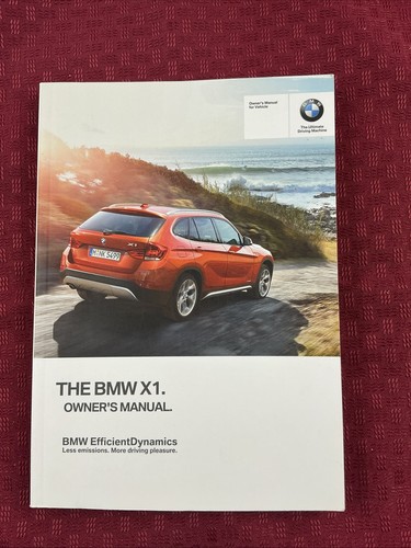 2015 bmw owners manual - x1,