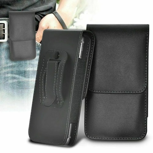 Black belt clip pouch - clip, holster