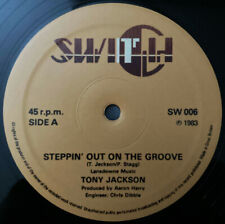 TONY JACKSON '' STEPPIN' OUT ON THE GROOVE " NEW 12 DANCE DISCO SOUL FUNK BOOGIE