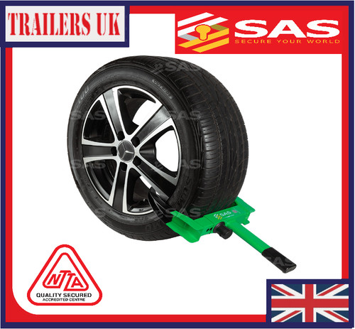 Sas green wheel clamp - wheel,