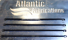 4x 1100mm BLACK straight diy window security bars / grill