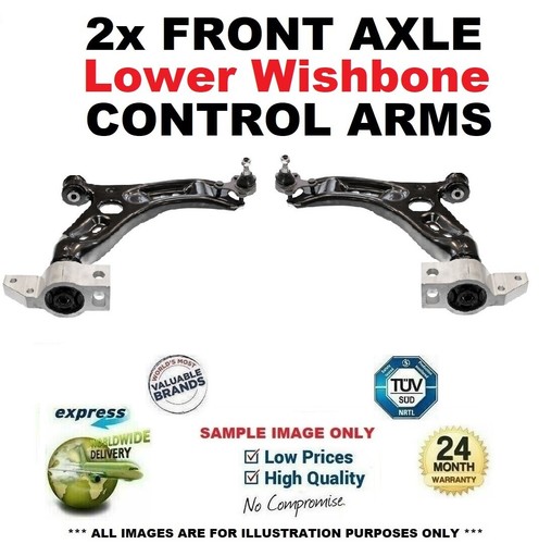 Front axle lower wishbone - 2x,