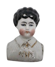 Old Antique German China Head