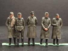 1/72 Painted 5-persons German Prisoners War Wounded Soldiers Military Model