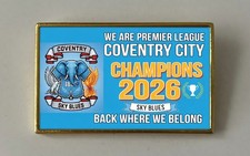 Coventry City pin Badge -