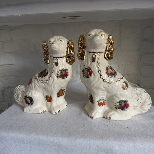 Large pair staffordshire - pair,