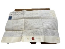 1813 Georgian Indenture Lease For A Year Cockshutt Yeoman, Newman Of Sculcoates