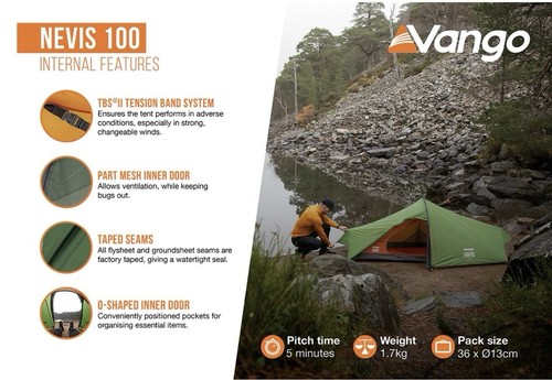Vango nevis 200 person tent - vango,