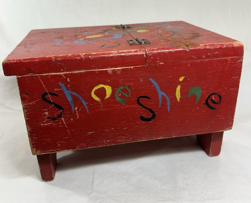 Primitive red shoe shine - primitive,