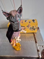 1963 Vintage Pelham Puppet Wolf with box Great condition