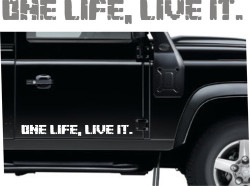 One life live stickers - one,