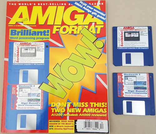 Amiga format magazine - amiga,