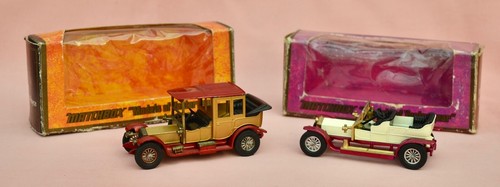 Matchbox two models of - matchbox:,