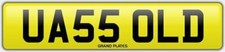 Ua55 old funny registration - old,