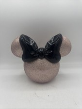 Minnie Mouse Rose Gold Glitter