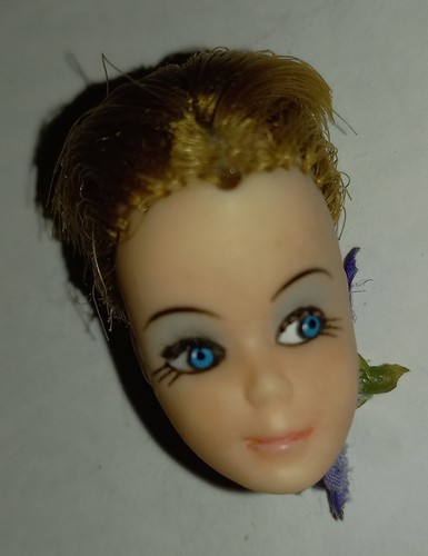 Vintage dawn doll topper head - dawn,