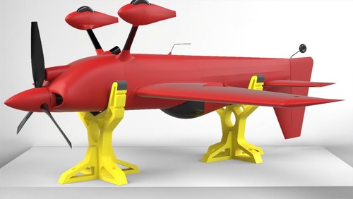 Plane stand free shipping - rc,