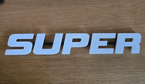 Scania super grille badge - scania,