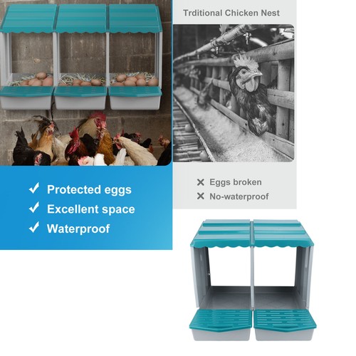 Chicken nesting box - pp,
