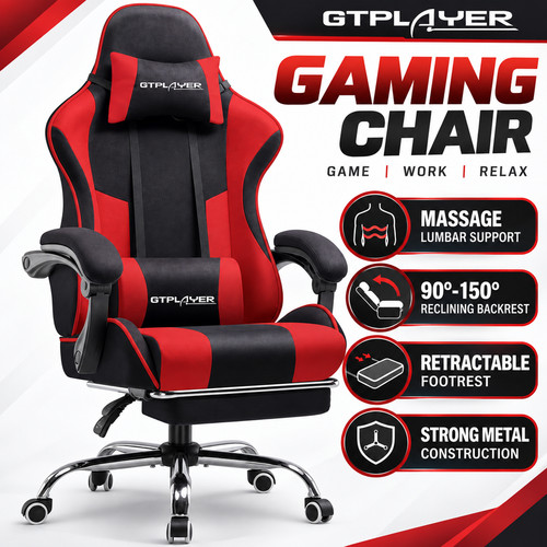 Gtplayer gaming office chair - gaming,