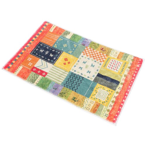 Ethnic style acrylic rug - style, for
