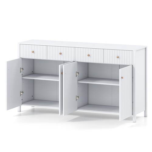 Fluted sideboard large - fluted, storage