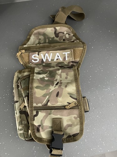 Outdoor waist thigh bag army - waist,, bag,