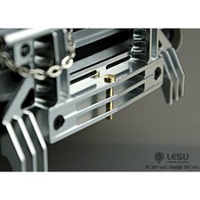 LESU Metal Front Bumper For
