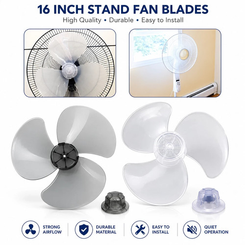 Inch plastic fan blade - plastic,