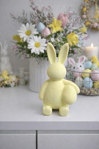 Pastel yellow printed - pastel, 3d