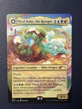 Nicol Bolas, The Ravager [Thick Card] MTG