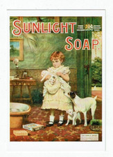 POSTCARD MODERN ADVERTISING