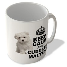 Keep Calm and Cuddle a Maltese