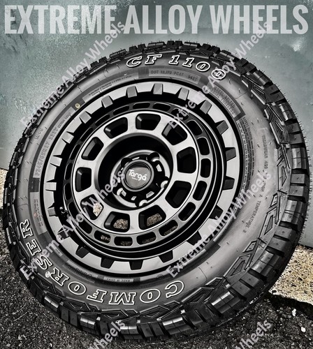Black tg9 alloy wheels - black,