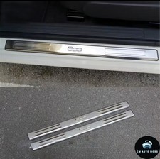 2Pcs Fiat 500 Stainless Steel