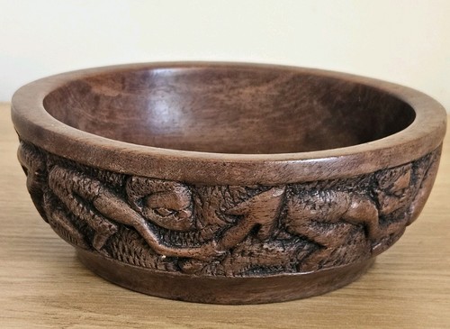 Hand carved wooden - carved, figure