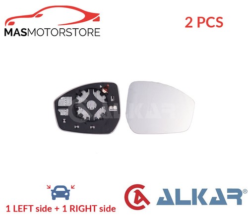 Rear view mirror - rear, pair