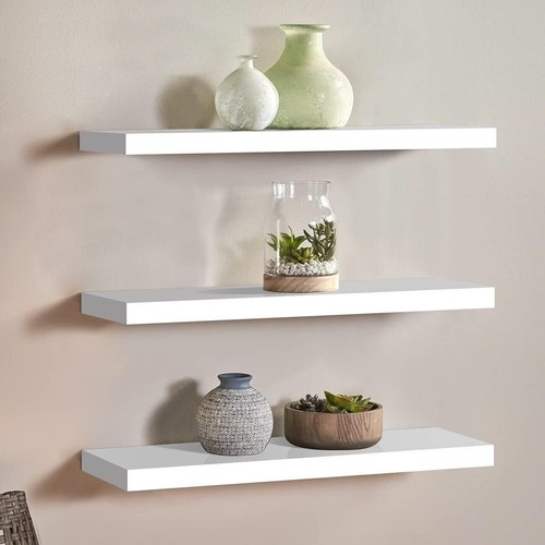 Set floating wall shelves - of,