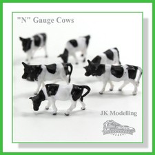 Black & White Cows (5pcs /