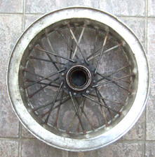 Sidecar Wheel with Dunlop 3.5 x 12" Alloy Rim - Various Vintage British Bikes