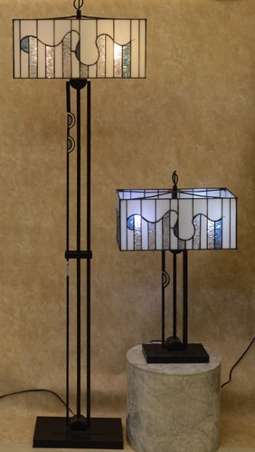 Modern geometric stained - geometric,