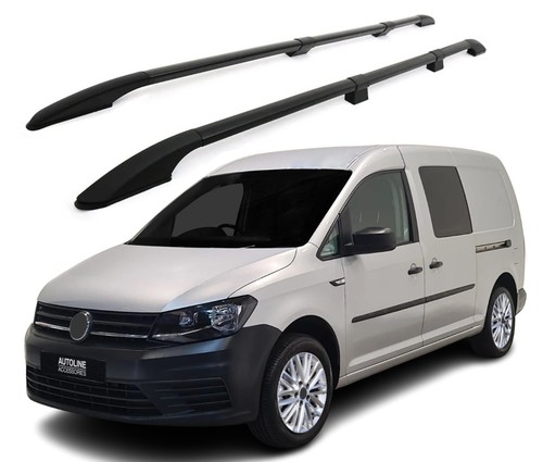 Black aluminium roof rack - black,