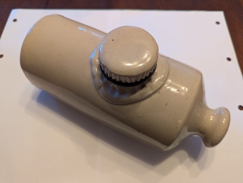 Antique stoneware hot - stoneware, water