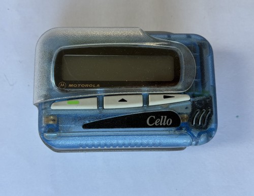 Motorola cello pager - motorola, clip