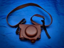 Leather Camera Case  Jacket