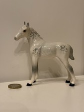 Beswick Dapple Grey Foal Larger Thoroughbred Type RARE (1813)
