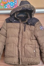 Boys winter padded fleece lined Jacket 13 / 14 yrs brown/black George