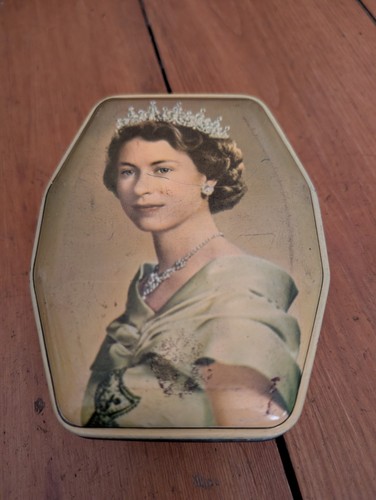 Vintage sweet toffee tin qe - vintage,